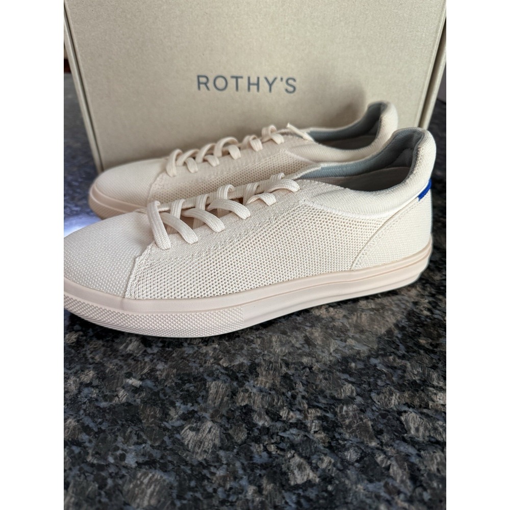 BRAND NEW Rothy's Sneakers .  Unisex Adults Ladies Sz 8.5 Men's 7‎ Pink Shoes